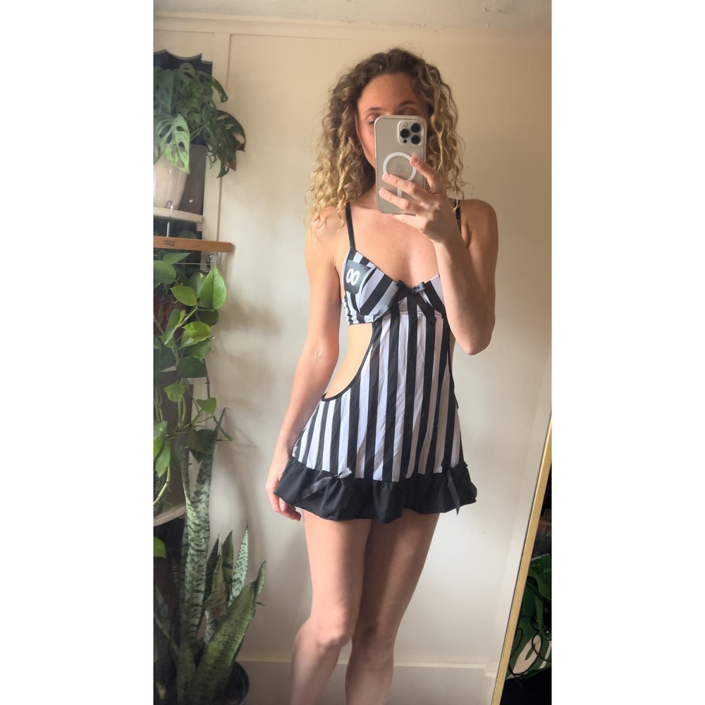 size small rampage intimates referee teddy - Picture 5 of 5